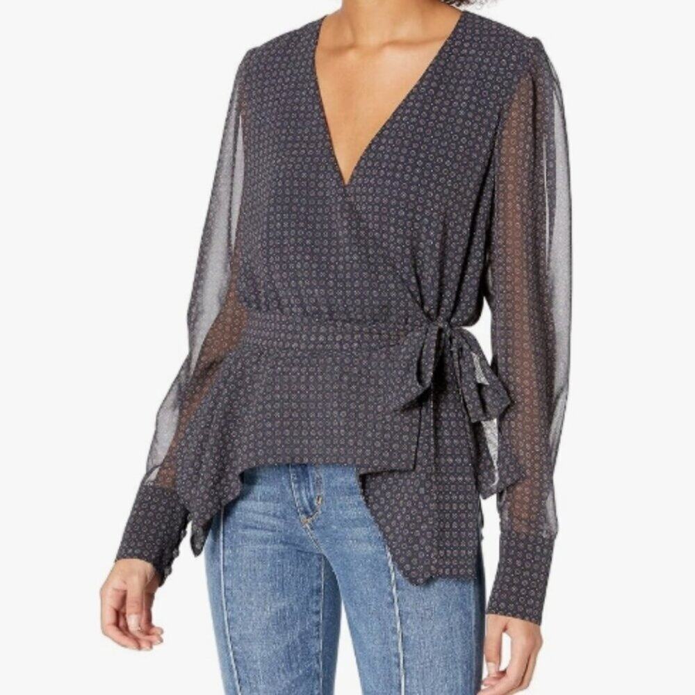 Bailey 44 Women's Foulard Print Georgette Twilight